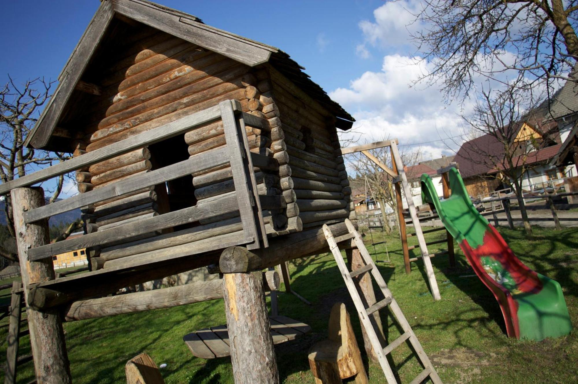 Holzblockhaeuser Fam. Schabus Hermagor-Pressegger See Exteriér fotografie
